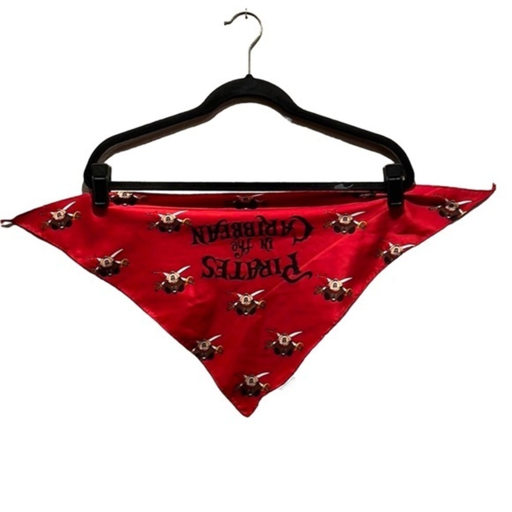 Disney Pirates of The Caribbean Mickey Pirate Bandana Head-kerchief Head Wrap